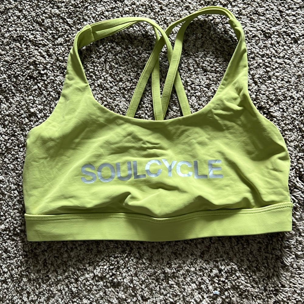 Soulcycle x Lululemon sports bra
